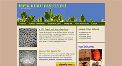 Desktop Screenshot of ispirkurufasulye.com